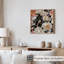 «Floral Luxe Pe pivoines», reproduction d'art moderne sans cadre-53684364