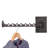 Adjustable Wall Mounted Clothing Racks