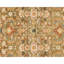 High-Quality Hand-Knotted Brown And Cream Area Rug
