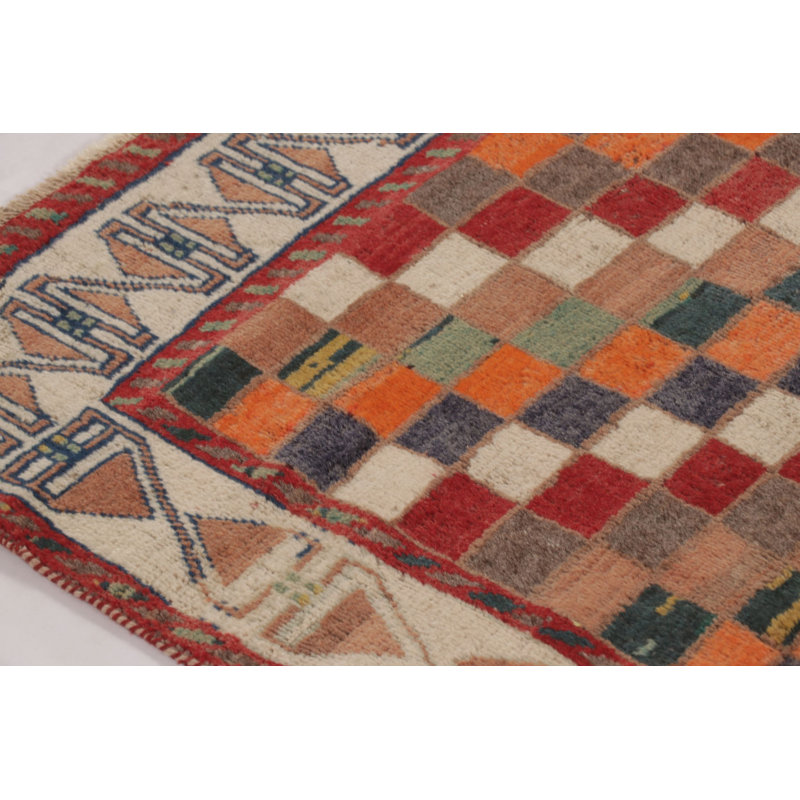 Vintage One-of-a-Kind 3'1" X 5'3" Hand Knotted Area Rug