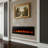 Recessed And Wall Mounted Electric Fireplace With Remote Control, Low Noise, Adjustable Flame Color And Speed-2031453560