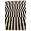 Tapis noir et blanc Noor