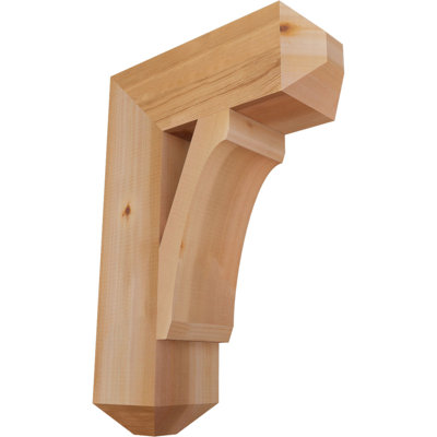 H Support en bois / corbeau