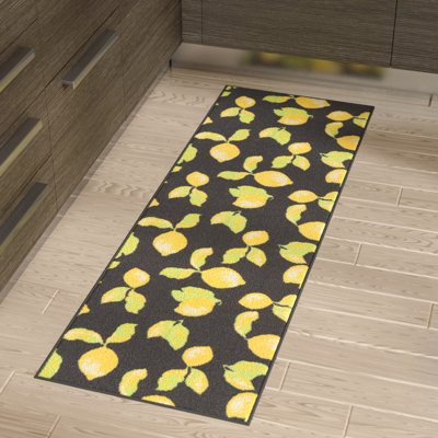 Lemon Kitchen and Bathroom Mat