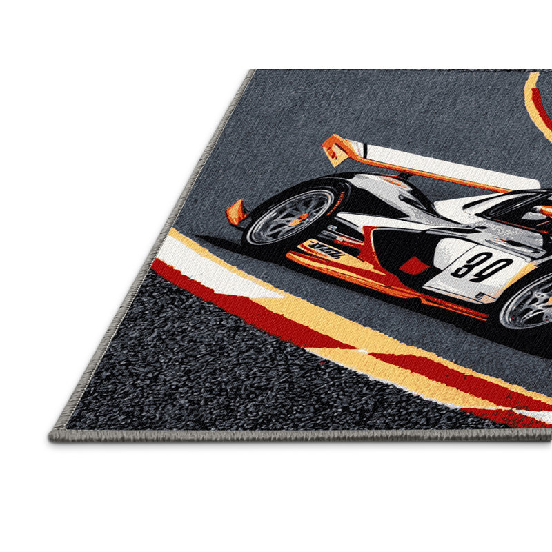  Tapis lavable Endurance Racing Sports, Tapis de couloir 2 pi x 4 pi