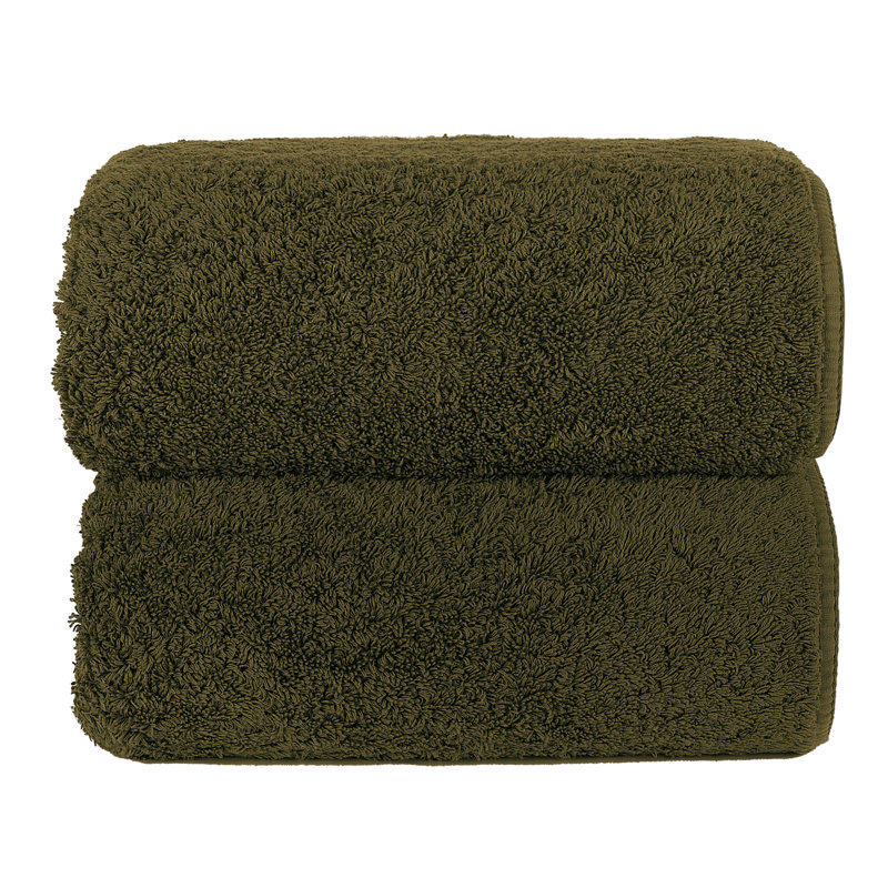 Bath Sheet, Olive, 41" W x 72" L