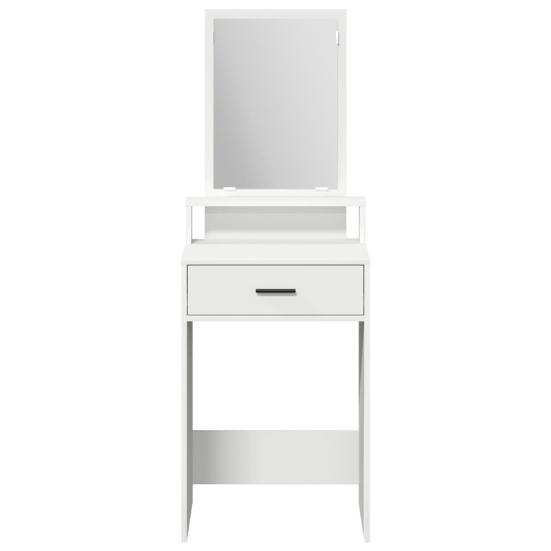 MDF 50 X 41 X 140 Cm Vanity Unit Rectangular, White
