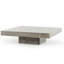 Table basse à piédestal Dove