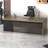 Walnut Rectangular Solid Wood Writing desk-1404834542