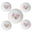 Ensemble de 5 pâtes en porcelaine Lorren Home Trends, 1 bol de service et 4 bols individuels, motif floral