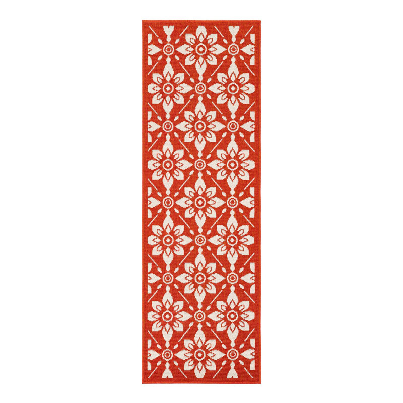 Indoor/Outdoor Trellis Area Rug, Runner 2' x 6'1"