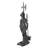The Black Knight Fireplace Tool Statue