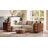 Solid Wood End Table, 3-Drawer Rattan Side Table, Night Stand with 3 Rattan Drawers and Exquisite Embossed Handles for Living Room, No Assembly Required (Walnut & Oak, 1PC)