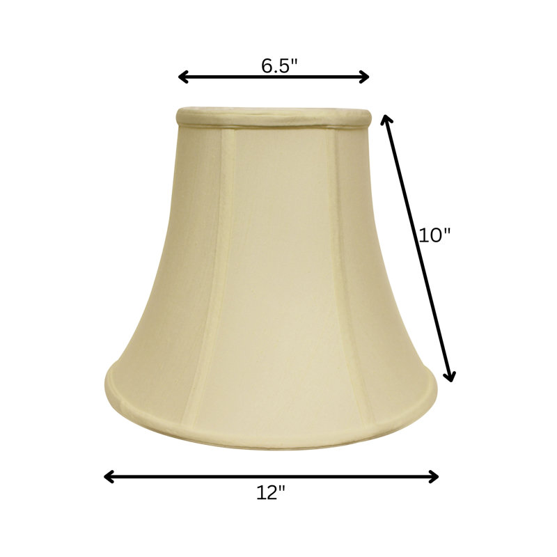 Abat-jour en tissu Slant Bell Softback, Oeuf, H 10 po x l 12 po x P 12 po