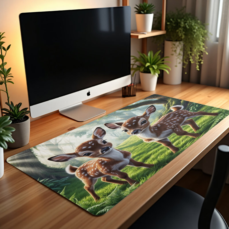 Polyester Desk Pad, 31.5x15.5