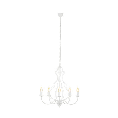 Epps 5 - Light Candle Style Chandelier