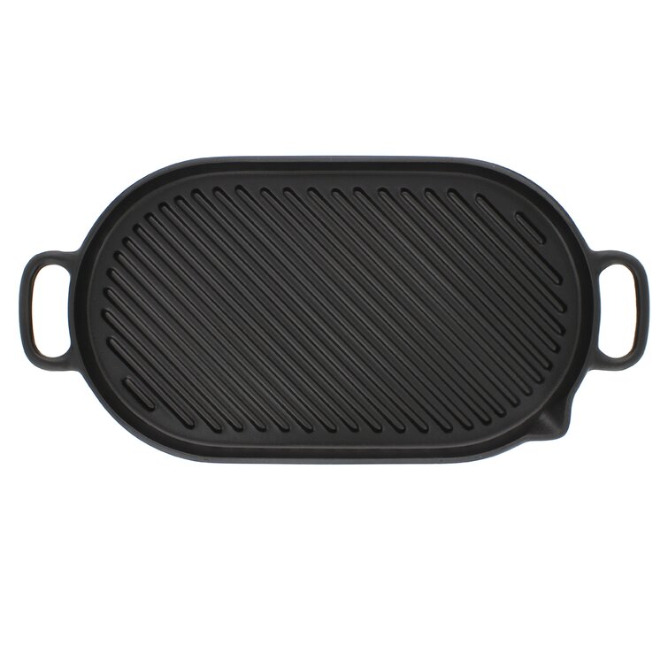 Lodge Pro-Grid 20 in. Black Cast Iron Reversible Stovetop Griddle