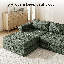 Canapé modulaire à compression Compression Cloud, canapé-lit convertible 2 en 1, futon escamotable, canapé-lit pour salon, petit appartement, vert-123017341
