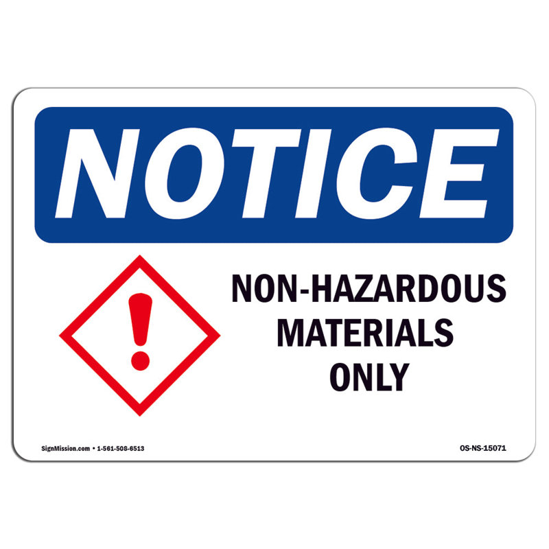 Notice Sign