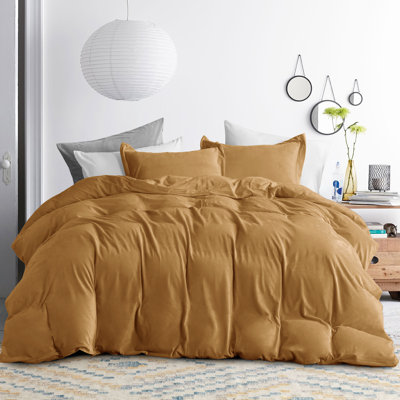 3 Pieces Comforter Cover Set, Flannel Duvet Cover Set With Zippered - NTBAY
