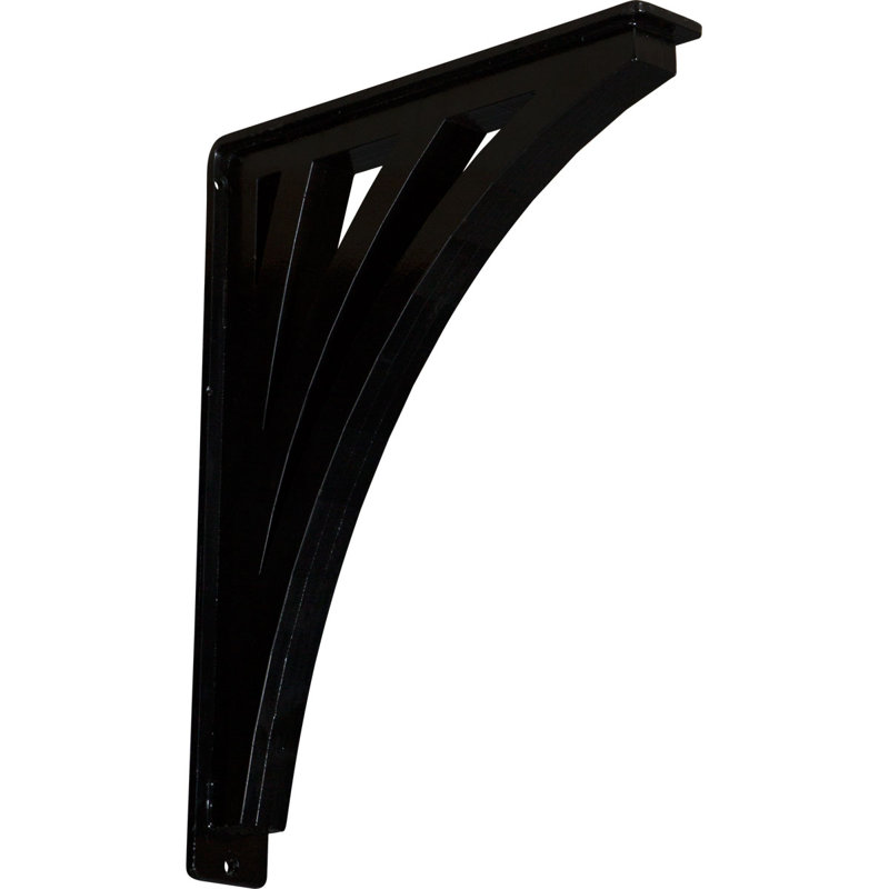 Support en fer forgé Nevio, 2 po x 15 po