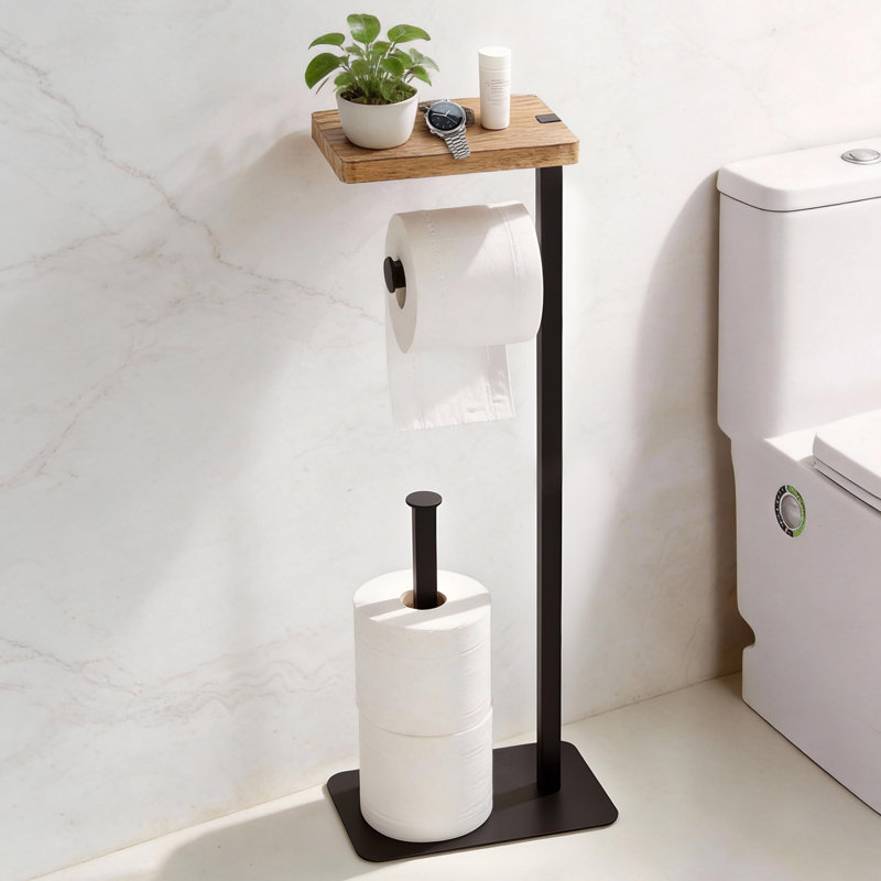 Free Standing Toilet Paper Holder