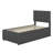Twin Size Upholstered Platform Bed With Trundle And 3 Storage Drawers-1649648635