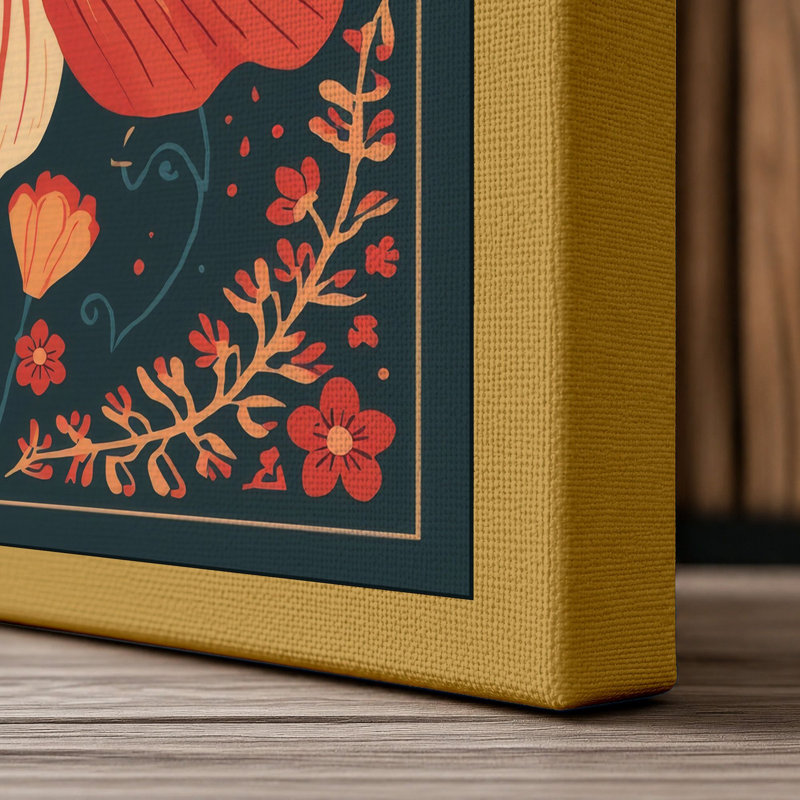 Print, 18x12 - 45.7 x 30.5 cm, Ochre Border