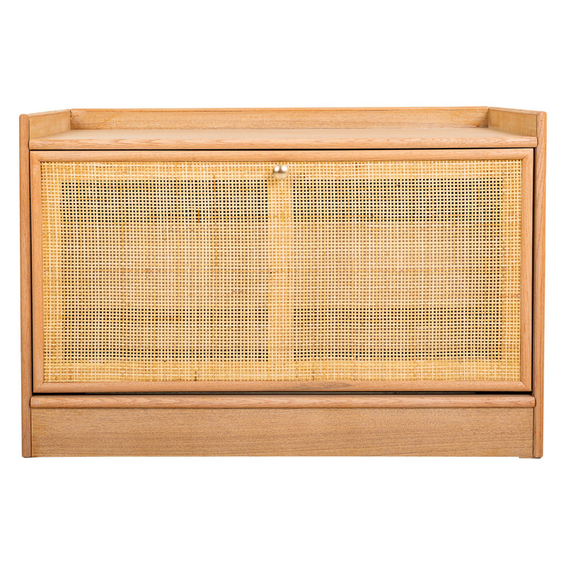Alexa-Abby Storage Bench, Brown