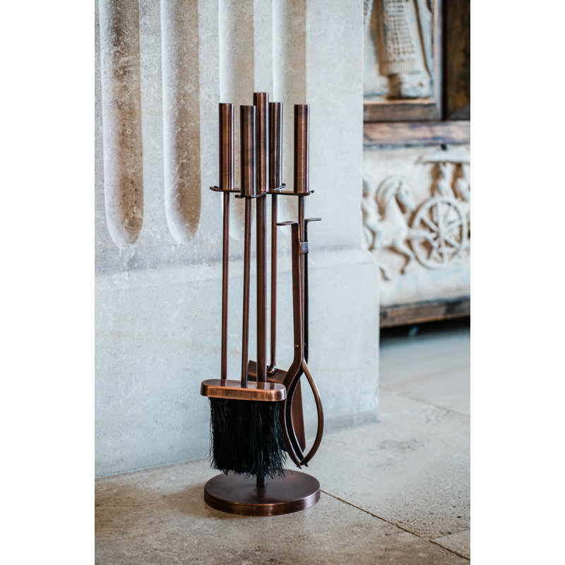 Crivello Iron Fireplace Tool Set
