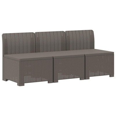 165 cm W Patio Sofa