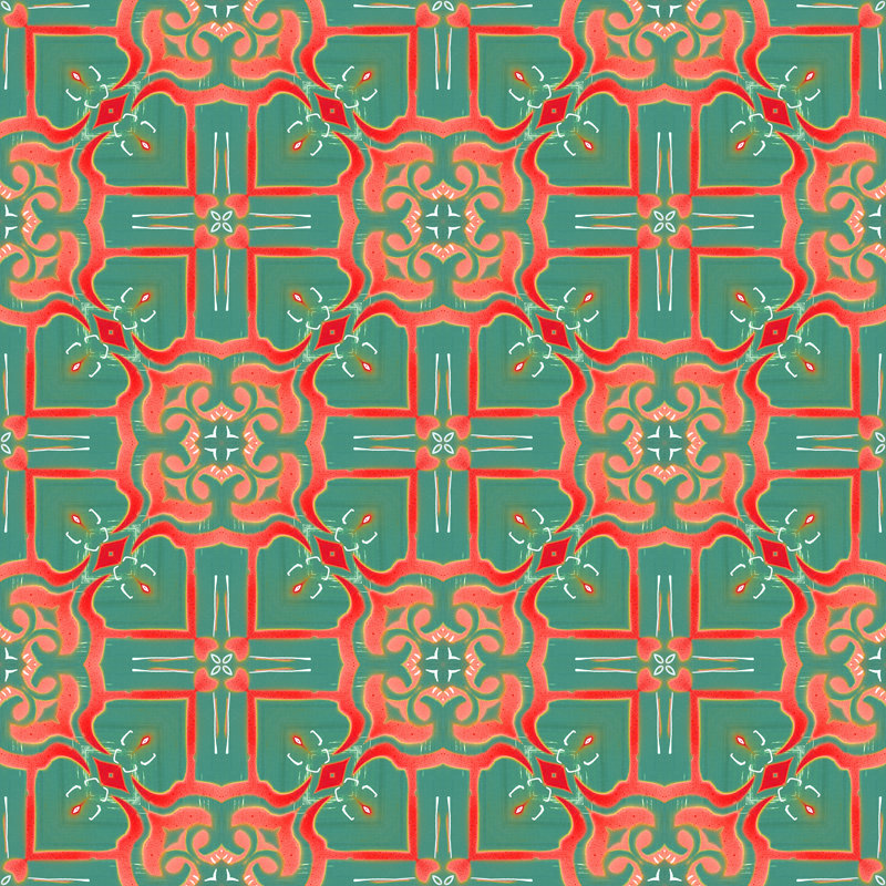 Mallorca | Contoured Tile Wallpaper