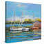 « bateau », reproduction de peinture à l’acrylique sur toile-31957351