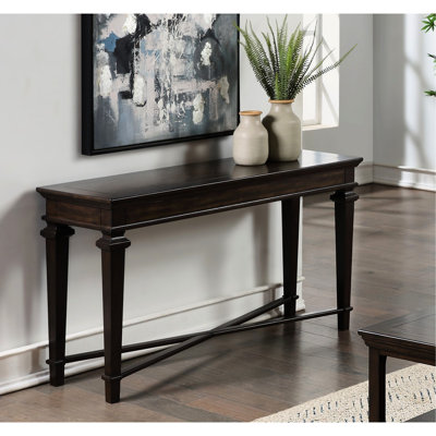 Anly Rectangular Living Room Desk - Traditional Wood Table Addition