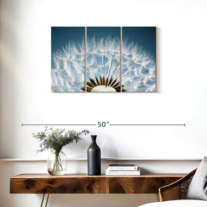 Harnek Soft Dandelion Seeds, 20" H x 33" W