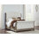Grand lit-bateau tapissier Estebon