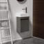 Ensemble de meuble-lavabo simple 17,9 po Jelene