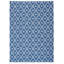 Tapis intérieur / extérieur bleu marine Bertran-22807993