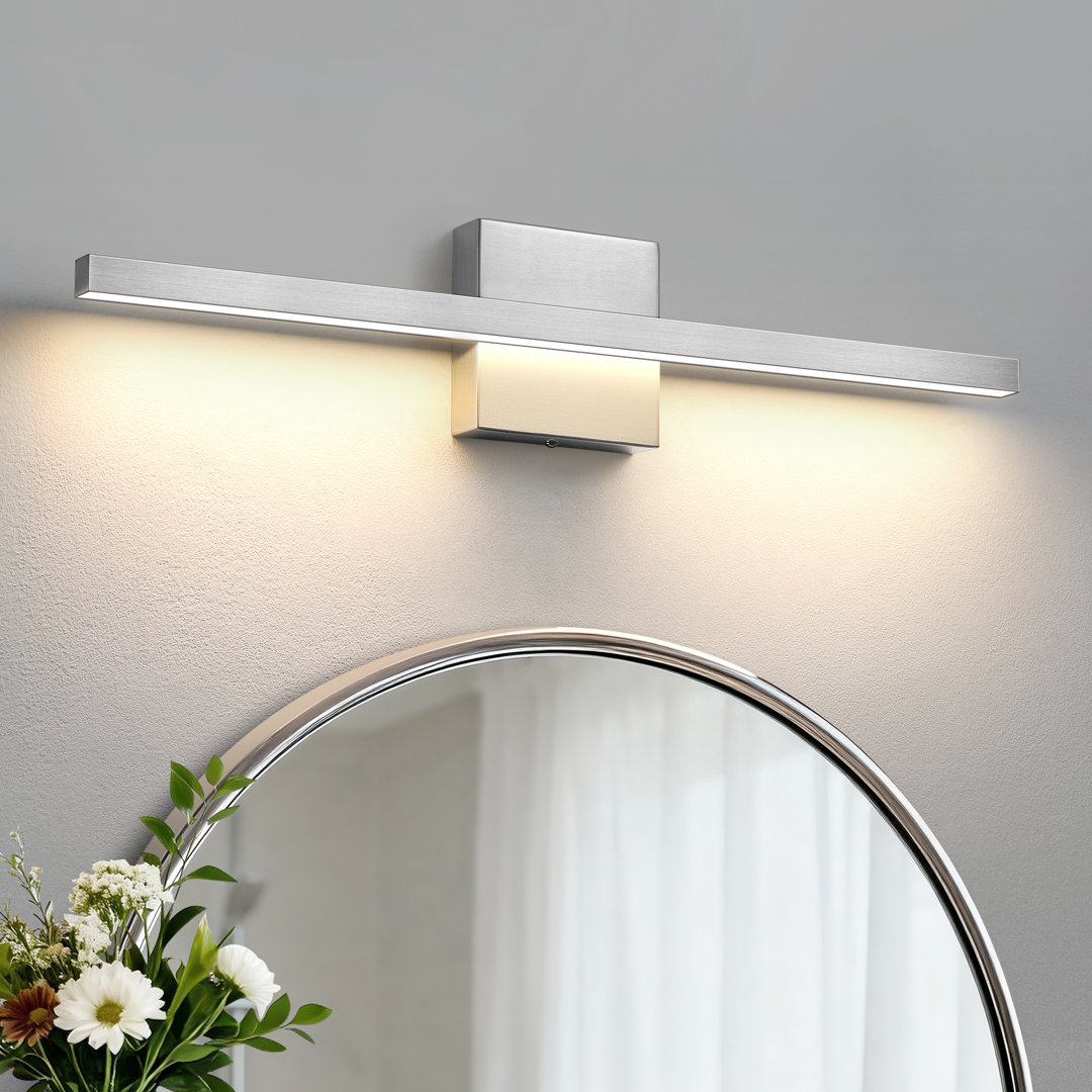 Trudy Dimmable LED Bath Bar - Modern Bathroom Light Fixture Wrought Studio™ 