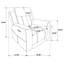 Fauteuil inclinable électrique capitonné Patrick