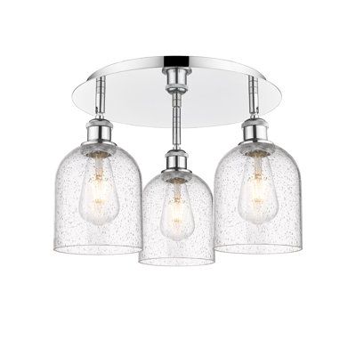 Odaniel Glass Semi Flush Mount