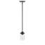 Luminaire suspendu cylindrique simple à 1 lumière Attah-1261287467