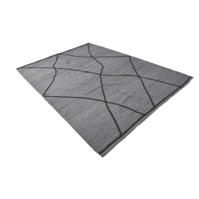 Tapis gris 7 x 10 Pires