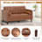 Mandile Faux Leather Sofa-1192083390-1141608865-1141608864