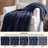 Hand-Knit Chenille Chunky Throw Blanket-105670878