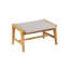 Marin Outdoor Teak Ottoman-1122812166