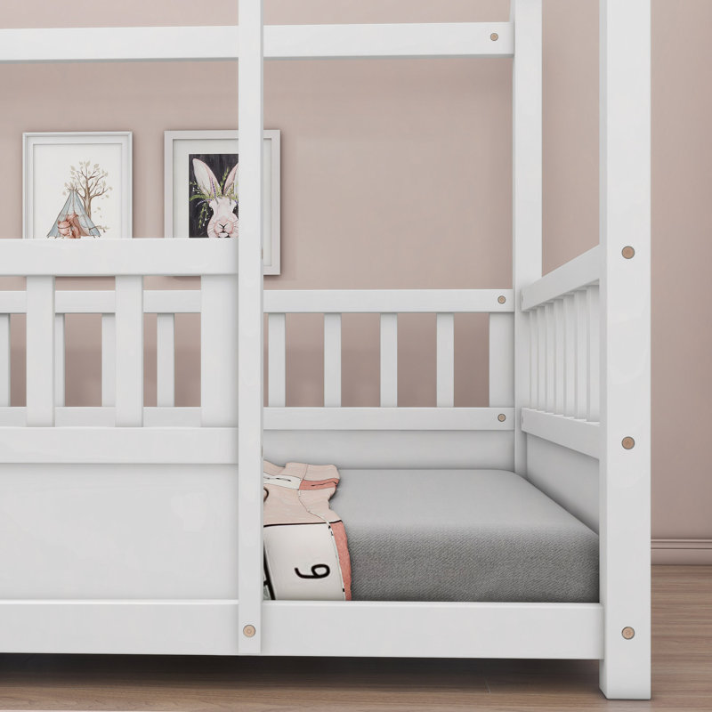 Abderraouf Bed, Twin, White