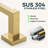 Toilet Paper Holder Wall Mount And Hand Towel Ring Set, Sus 304 Stainless Steel Double Post Pivoting Tissue Roll Holder, Modern Bathroom Hardware Accessories Set-117446448