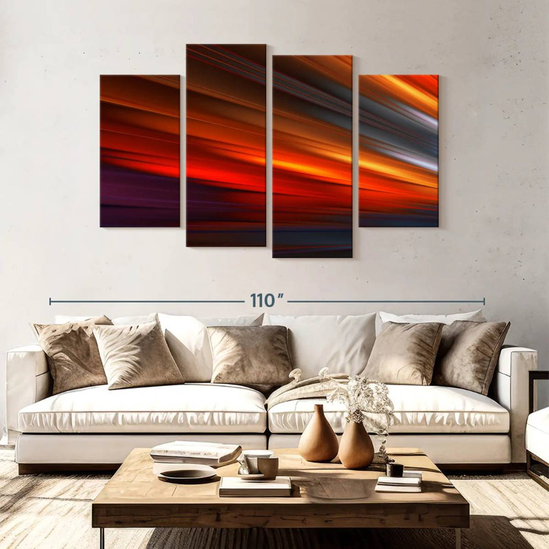 Avery Background Abstract, 54" H x 84" W