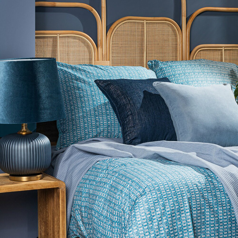Geometric Shapes Duvet Cover with Pillowcases Included, 160 x 200cm Duvet Cover + 2 70 x 80cm Pillowcases